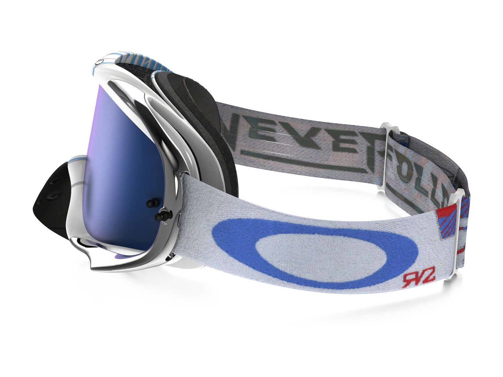 Oakley Crowbar MX, high octane red white blue/Lens: black ice iridium - Bild 4