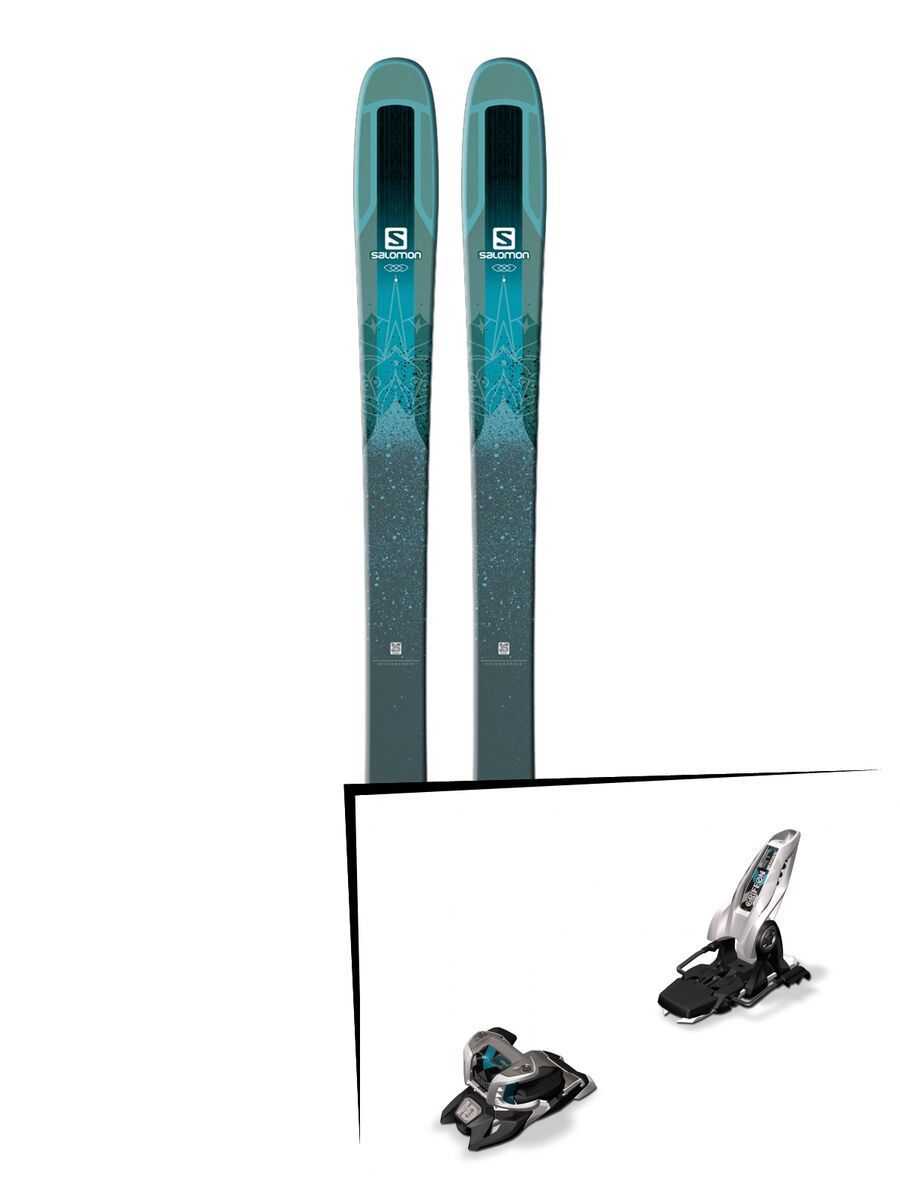 Set: Salomon QST Lumen 99 2018 + Marker Griffon 13 ID white - Bild 1