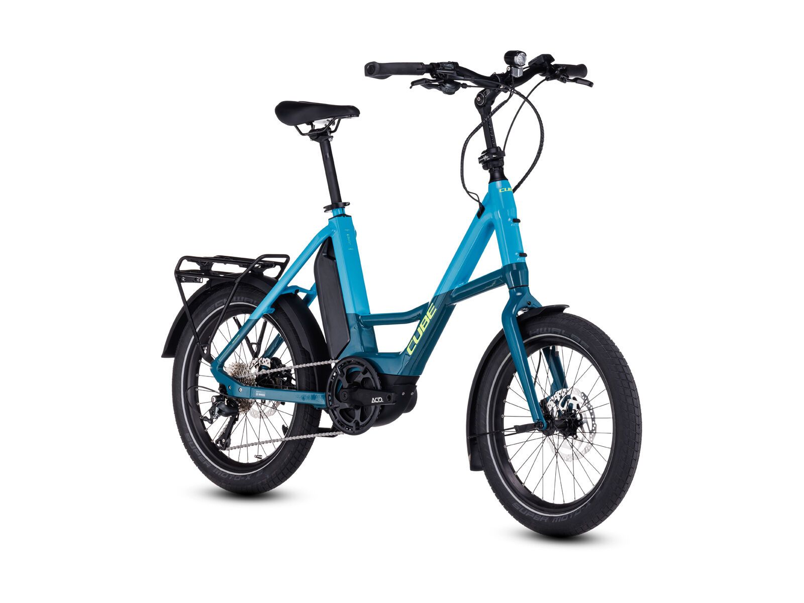 Cube Compact Sport Hybrid 500, blue´n´lime - Bild 2