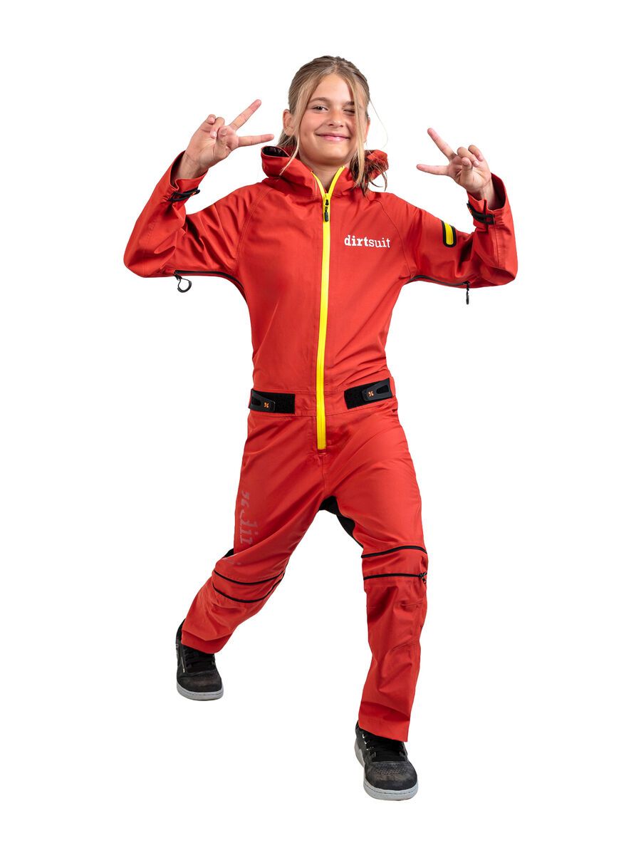 dirtlej Dirtsuit Kids Edition V2, chili yellow - Bild 3