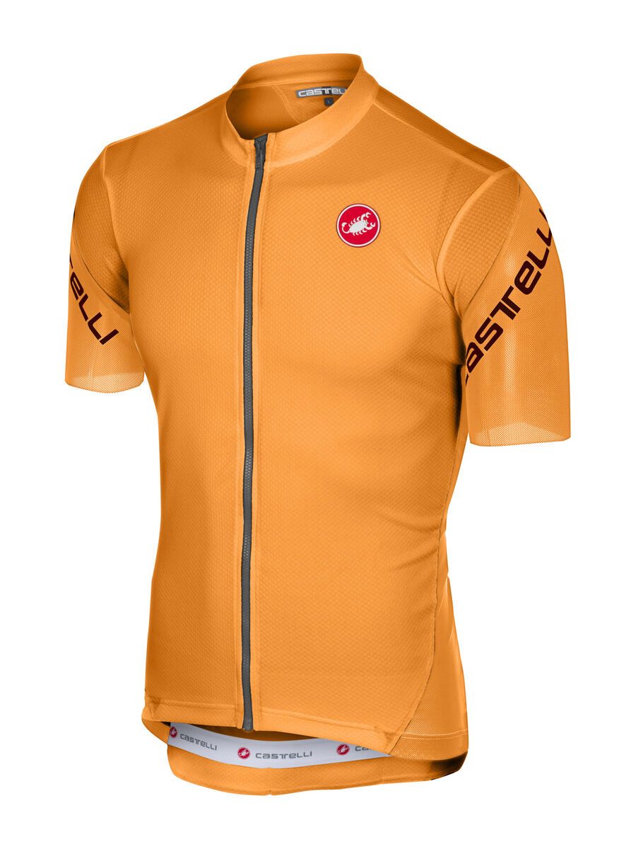 Castelli Entrata 3 Jersey FZ, orange - Bild 1