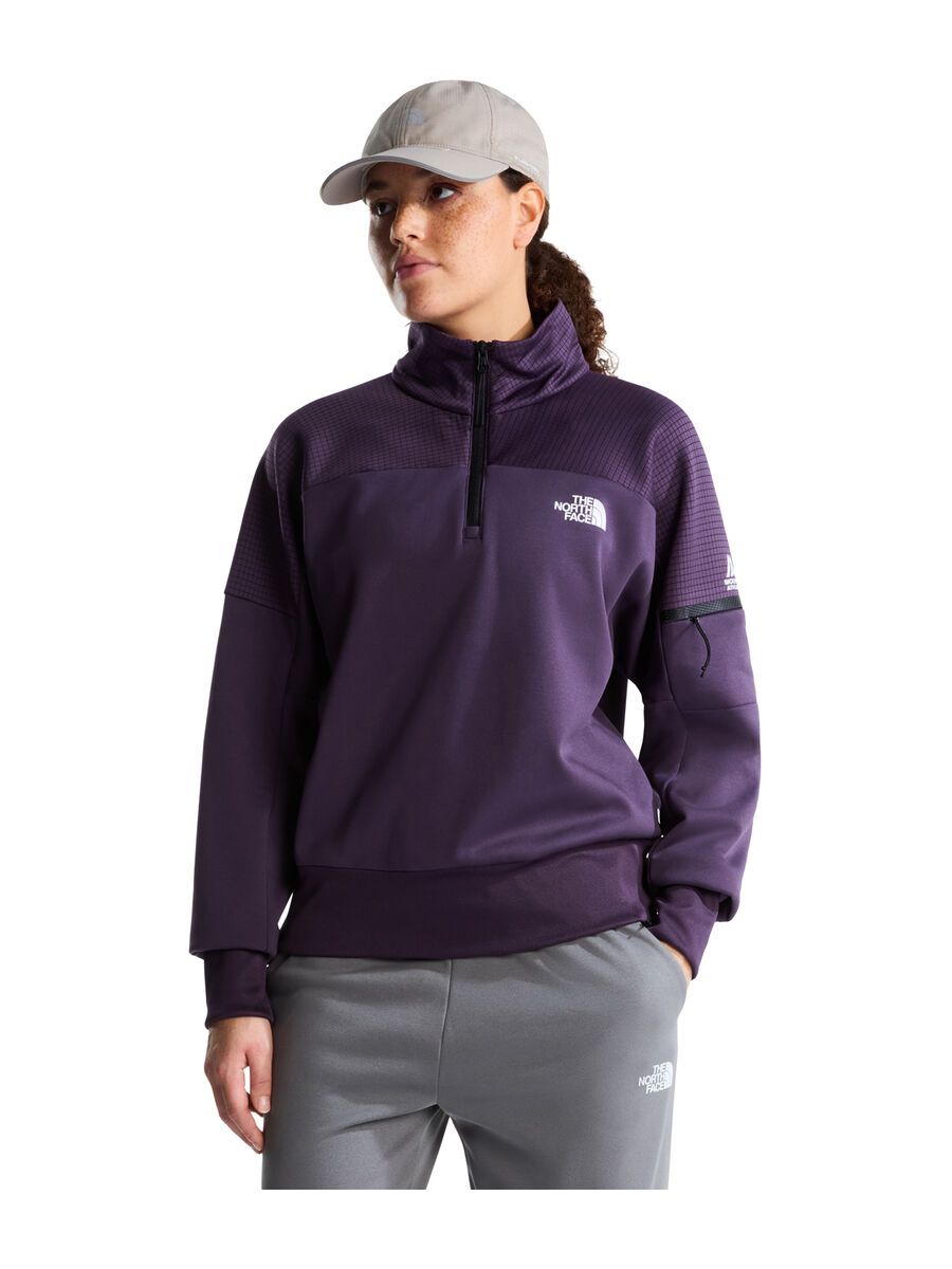 The North Face W Mountain Athletics 1/4 Zip Fleece 2.0, endless dusk - Bild 3