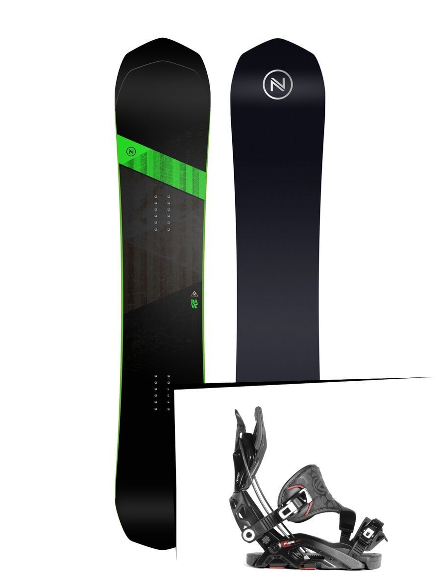 Set: Nidecker Rave 2019 + Flow Fuse-GT (2226533S) - Bild 1