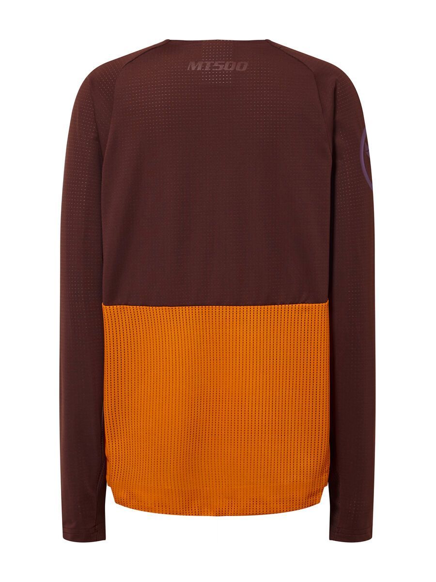 Endura Kinder MT500 Burner Langärmeliges Trikot, end orange - Bild 2