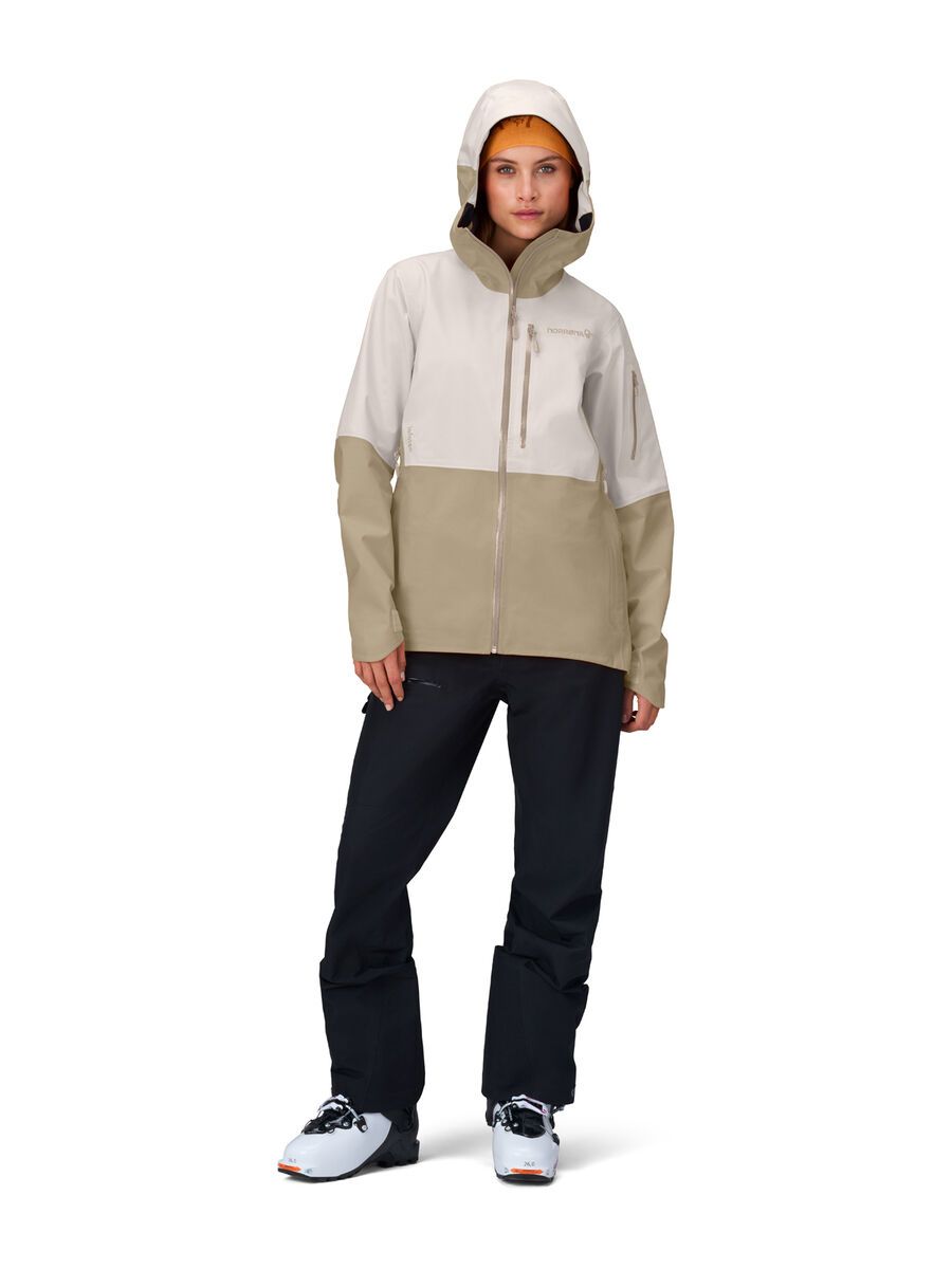 Norrona lofoten Gore-Tex Jacket W's, oatmeal - Bild 7