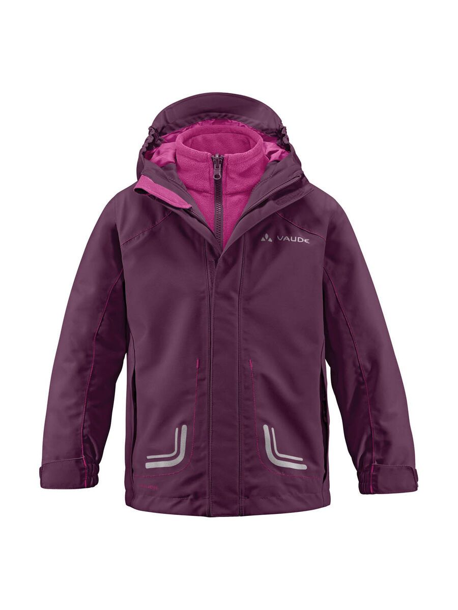 Vaude Kids Campfire 3in1 Jacket III, purpure - Bild 1
