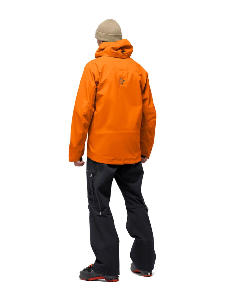 Norrona lofoten Gore-Tex Pro Jacket M's, orange popsicle - Bild 4
