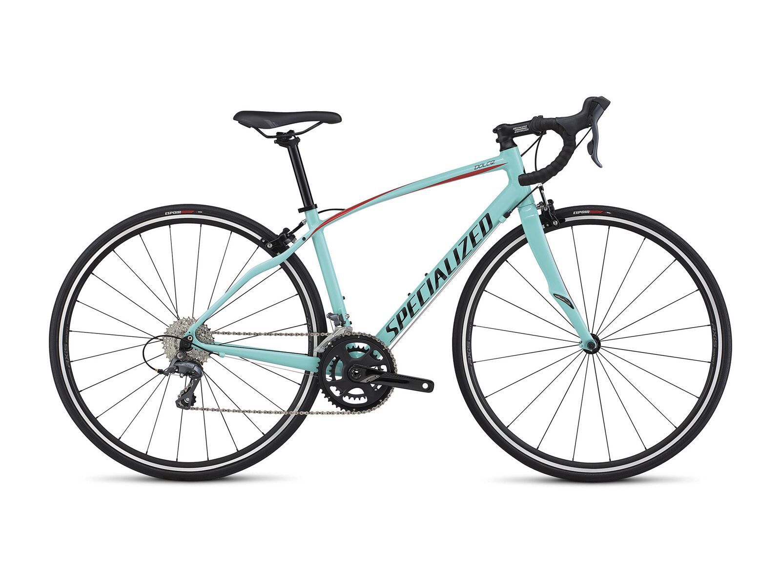 Specialized Dolce, light turquoise/black/nordic red - Bild 1