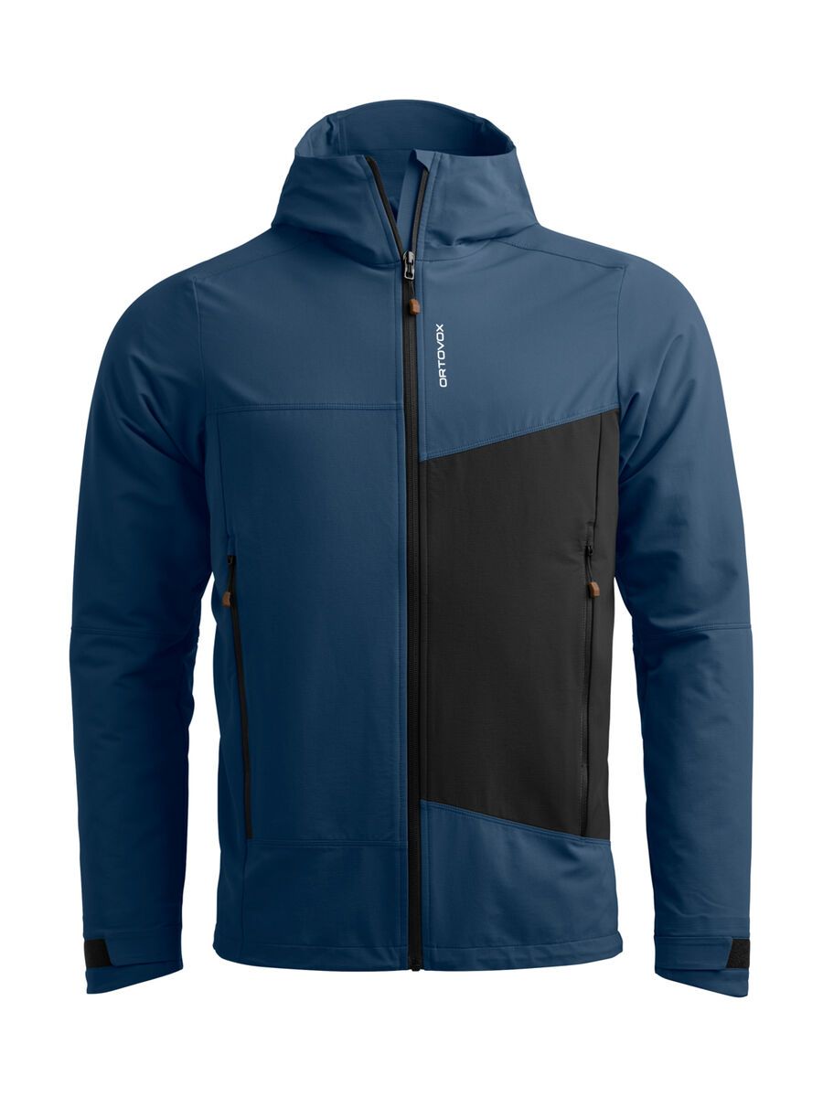 Ortovox Merino Shield Tec Seceda Softshell Jacket M, deep ocean - Bild 1