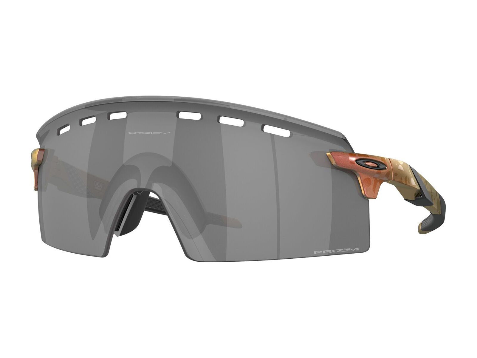 Oakley Encoder Strike Vented Community Collection - Prizm Black, matte red/gold colorshift - Bild 1