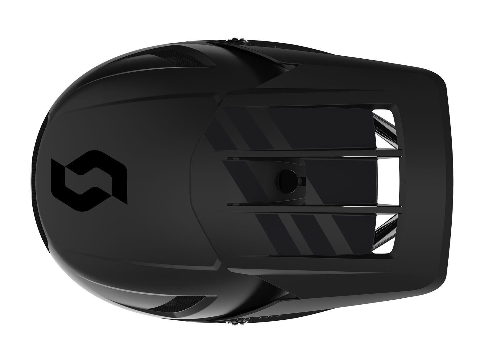 ***2. Wahl*** Scott Nero Plus Helmet stealth black - Bild 4