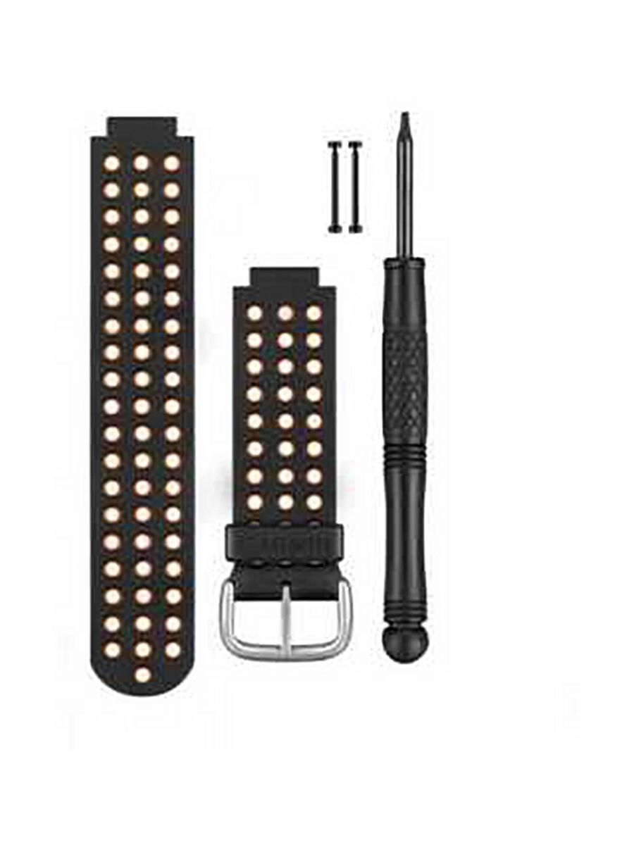 Garmin Approach S5 & S6 Ersatzarmband, schwarz/orange - Bild 1