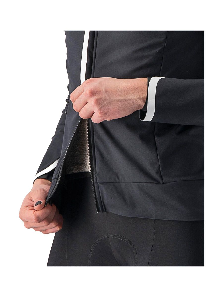 Castelli Alpha Ultimate Insulated W Jacket, light black/white - Bild 7