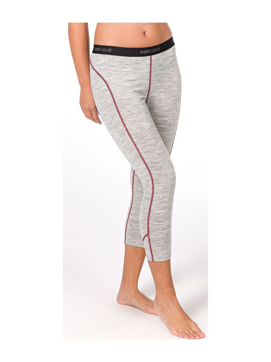 super.natural W Base 3/4 Tight 175, ash melange/pomegranate - Bild 3