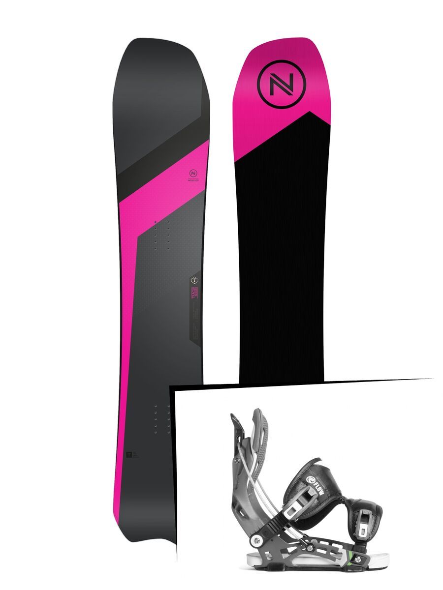 Set: Nidecker Tracer Goofy 2019 + Flow NX2 (2226515S) - Bild 1