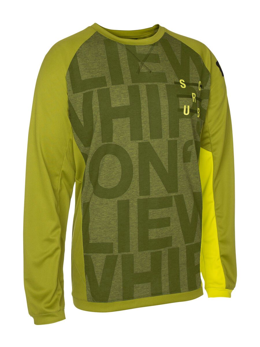 ION Tee LS Helium, olive - Bild 1