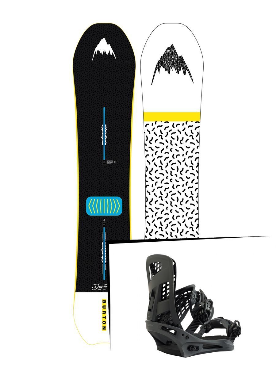Set: Burton Deep Thinker 2019 +  Genesis X (2218318S) - Bild 1