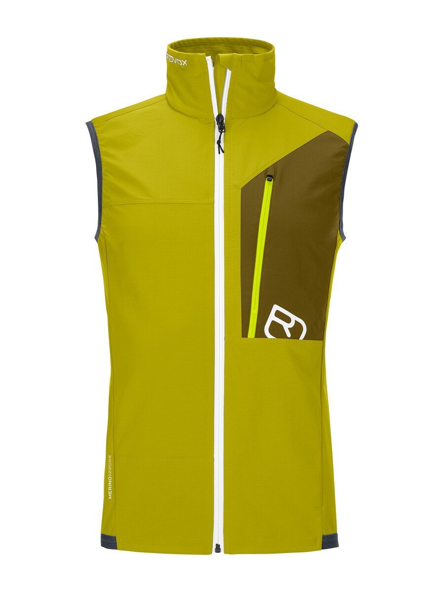 Ortovox Merino Airsolation Berrino Vest M, dirty daisy - Bild 1