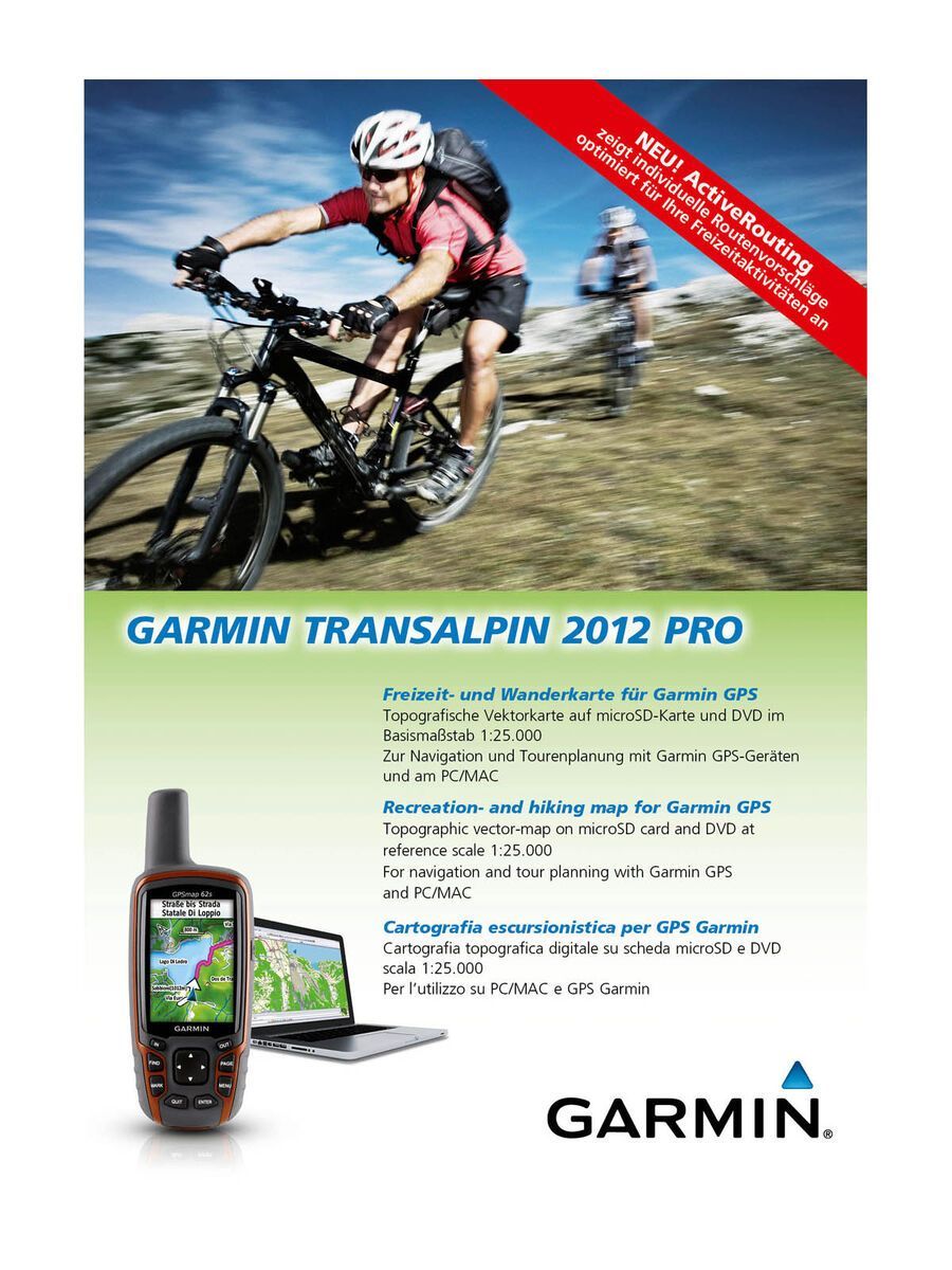 Garmin Garmin TransAlpin 2012 Pro DVD (microSD) - Bild 1