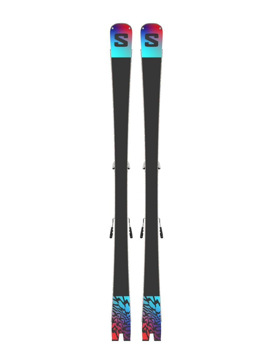 Salomon Addikt + Z12 GW F80, white/black/pastel neon blue 3 - Bild 2