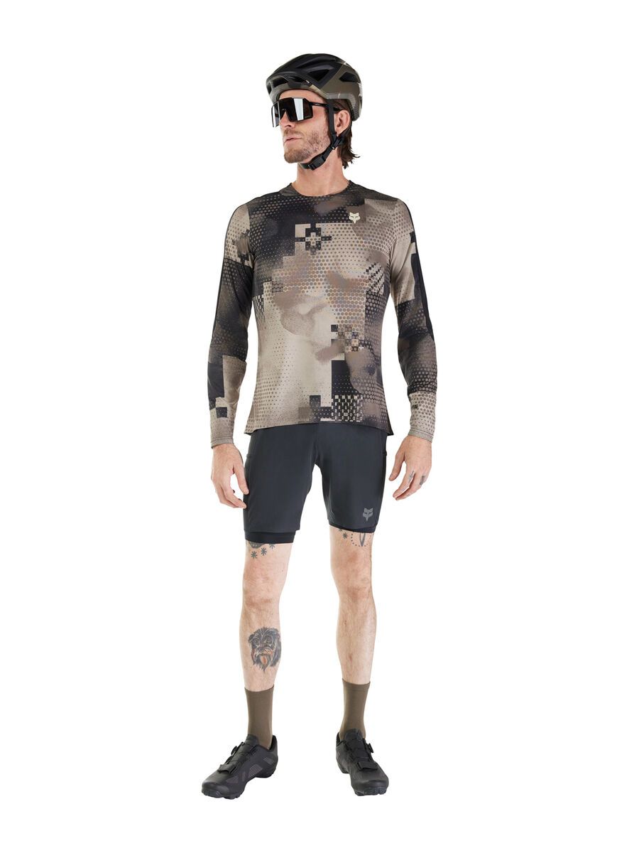 Fox Flexair Ascent LS Jersey Pulse, sand - Bild 8