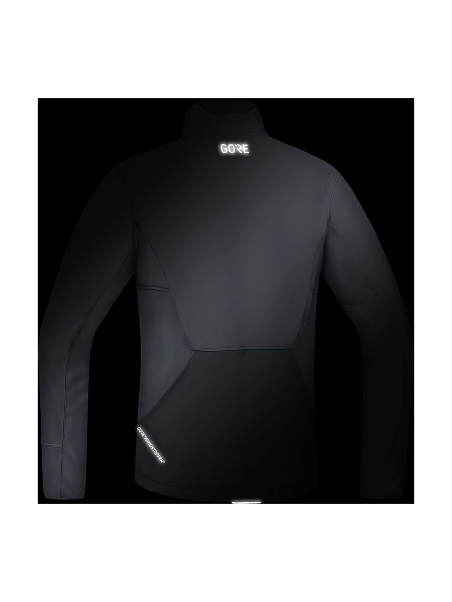 GOREWEAR C5 Gore Windstopper Thermo Trail Jacke, terra grey/black - Bild 5