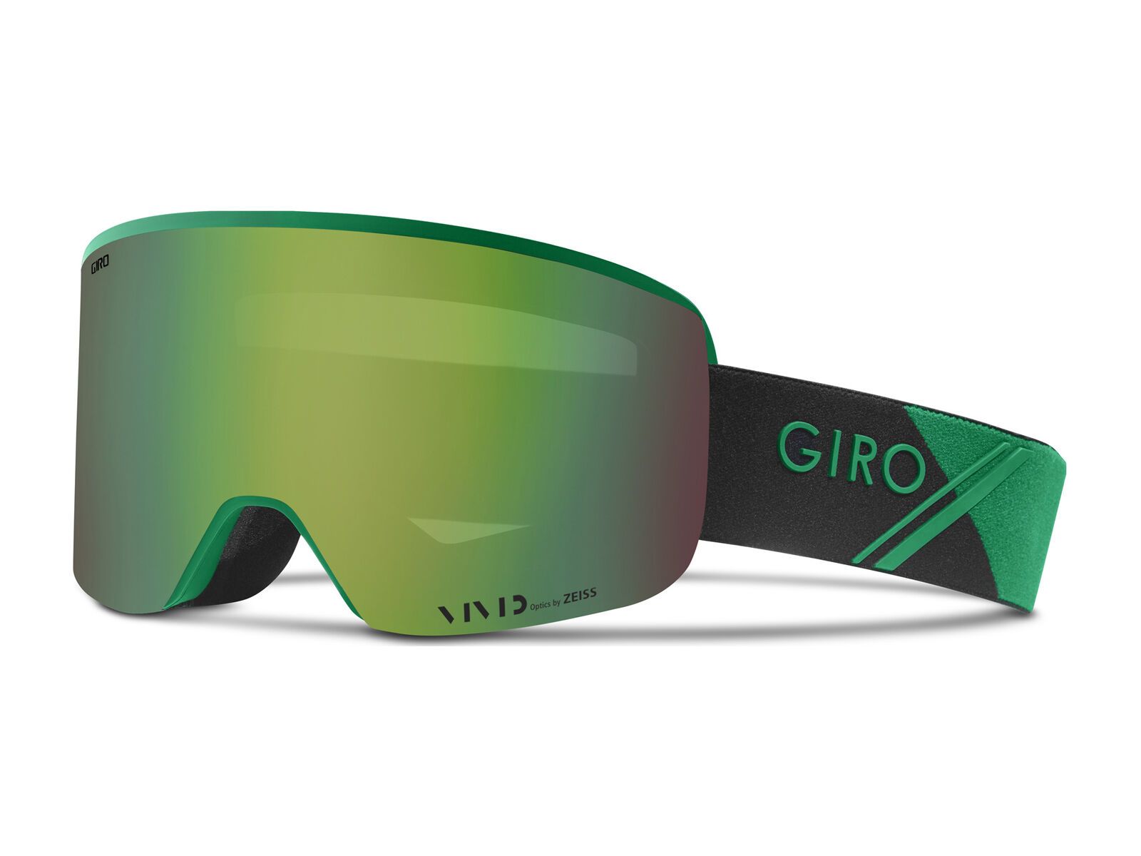 Giro Axis inkl. WS, field green sporttech/Lens: vivid emerald - Bild 1