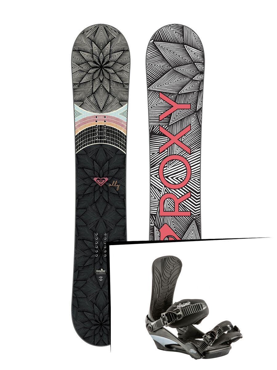 Set: Roxy Ally 2019 + Nitro Cosmic black - Bild 1