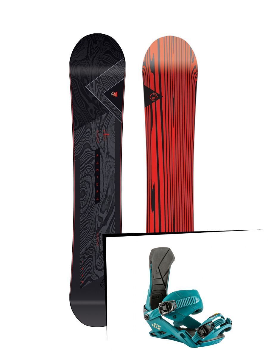Set: Nitro Pantera Wide 2019 + Nitro Team deep sea - Bild 1