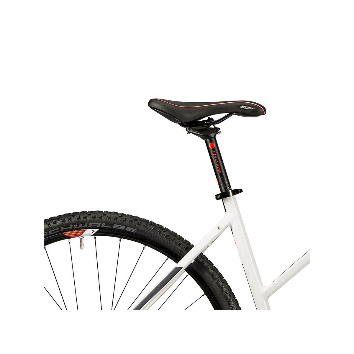 Cube Nature Pro Trapeze, white black flashred - Bild 6