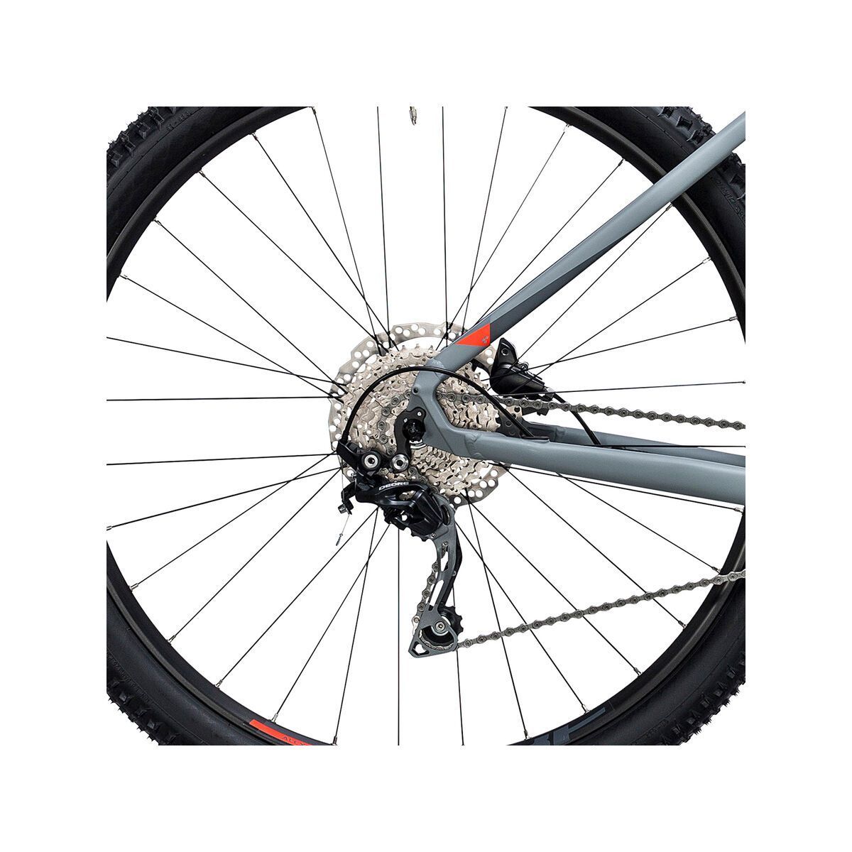 Cube Reaction Hybrid HPA Pro 400 29, grey´n´flashred - Bild 4