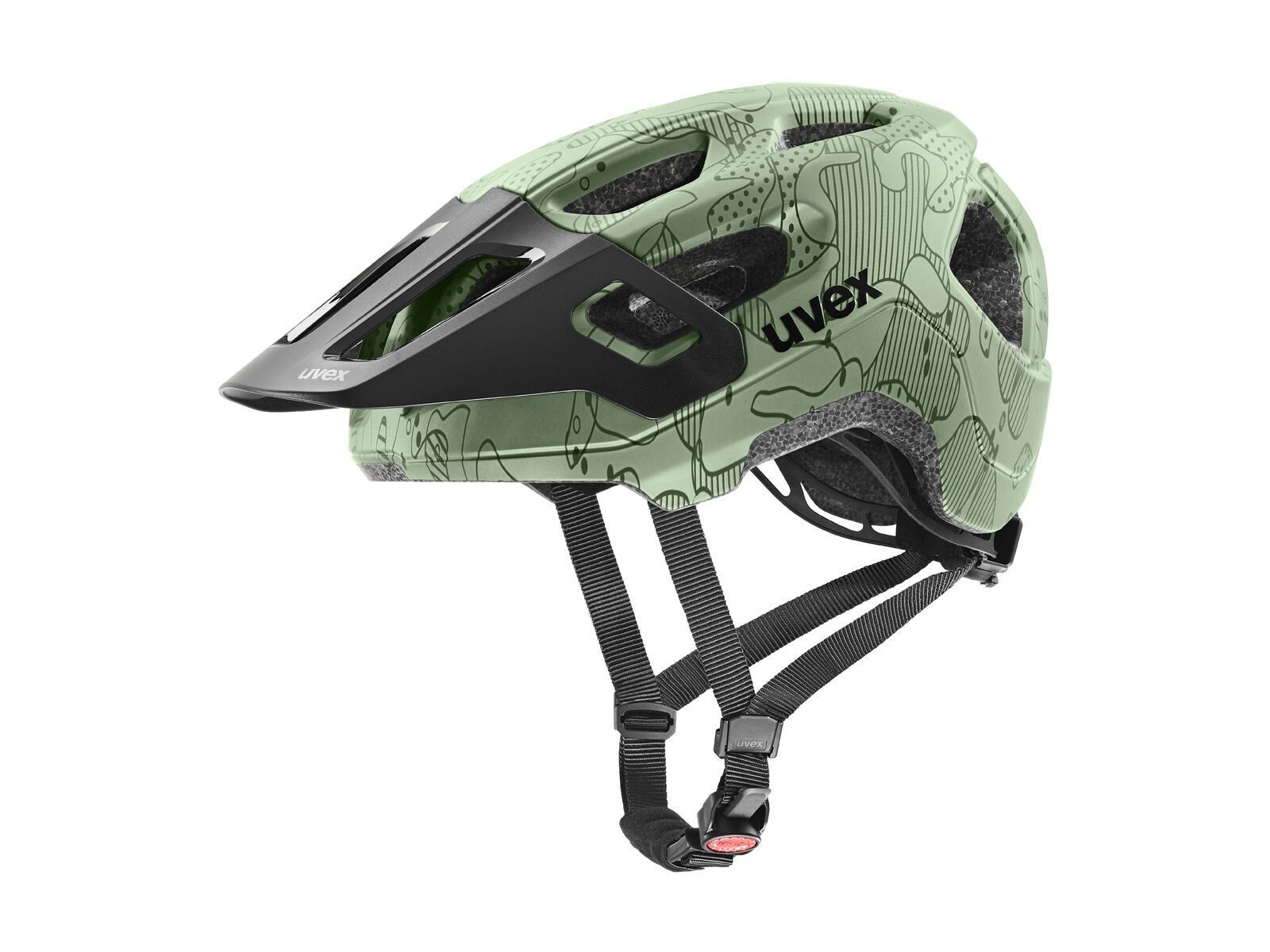 uvex react jr., moss green altim - Bild 1