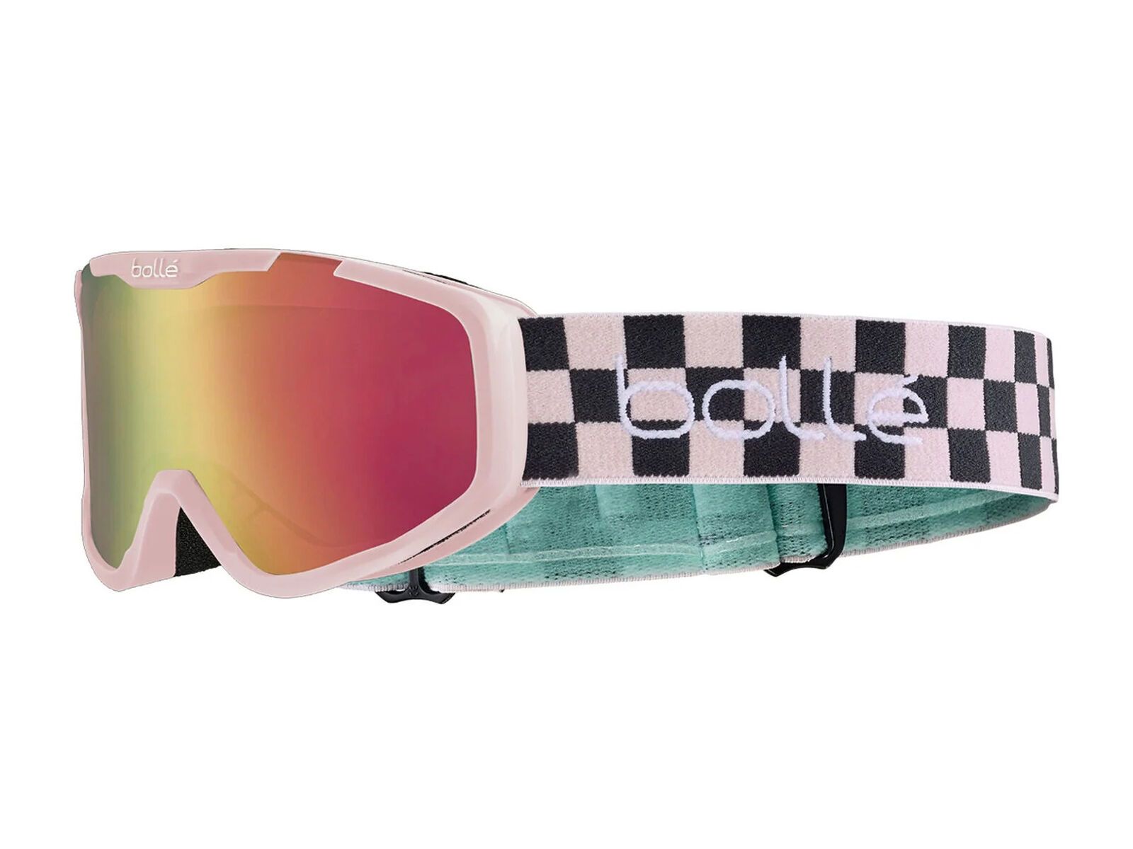 Bollé Rocket Plus, Rose Gold / pink checkerboard - Bild 1