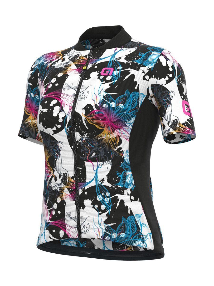 Ale Solid Chios Short Sleeve Lady Jersey, white - Bild 1