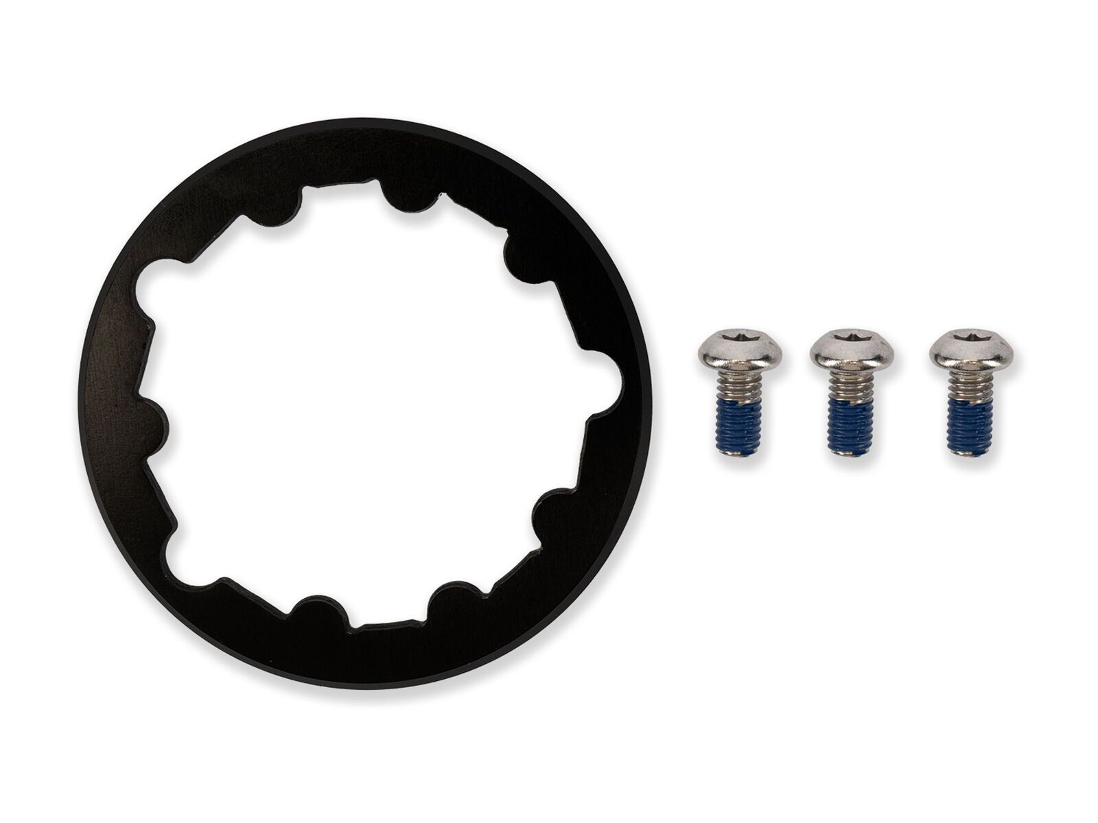 Cube Acid Kettenblatt Spacer 3-Bolt / 3 mm, black - Bild 1