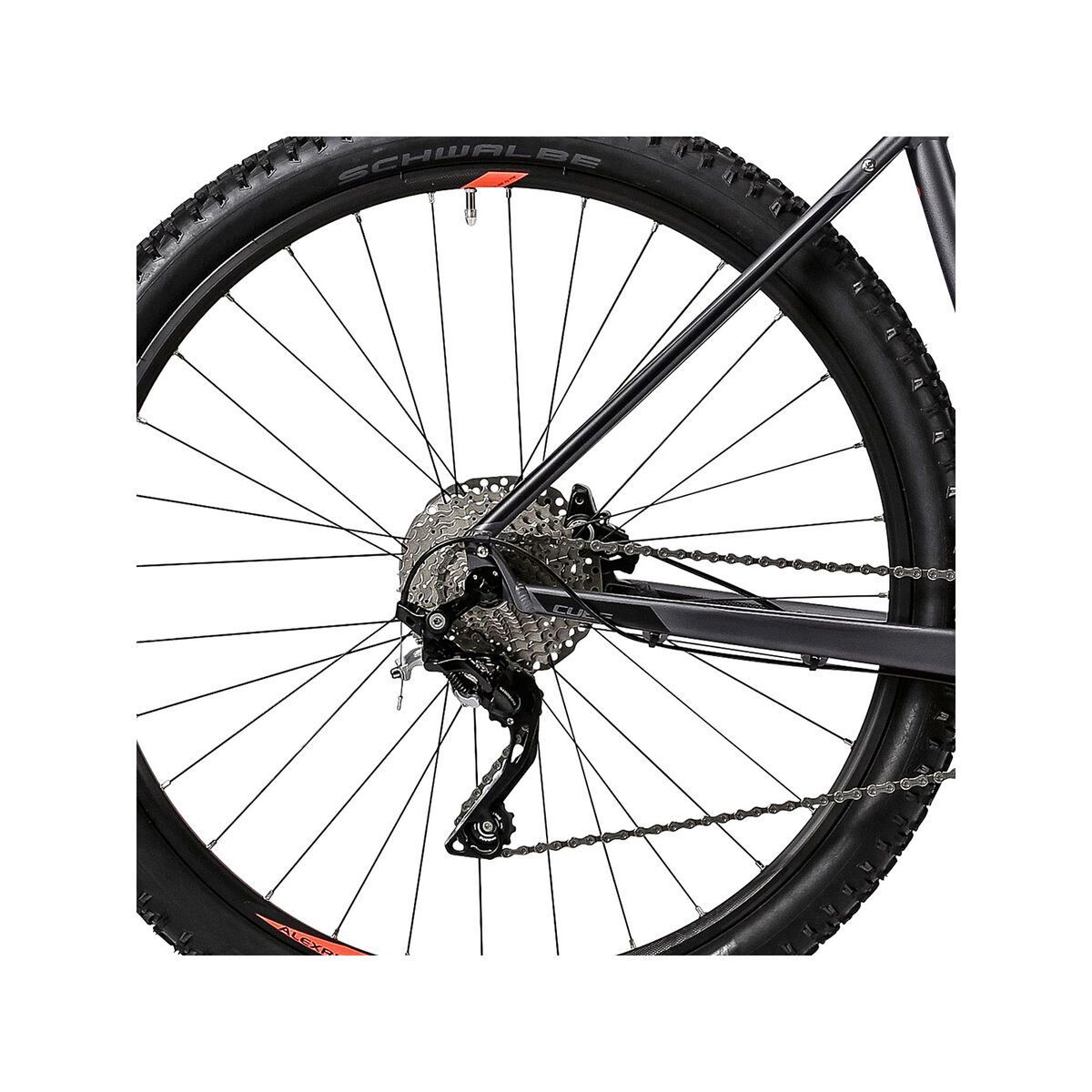 Cube Attention SL 29, grey´n´flashred - Bild 4