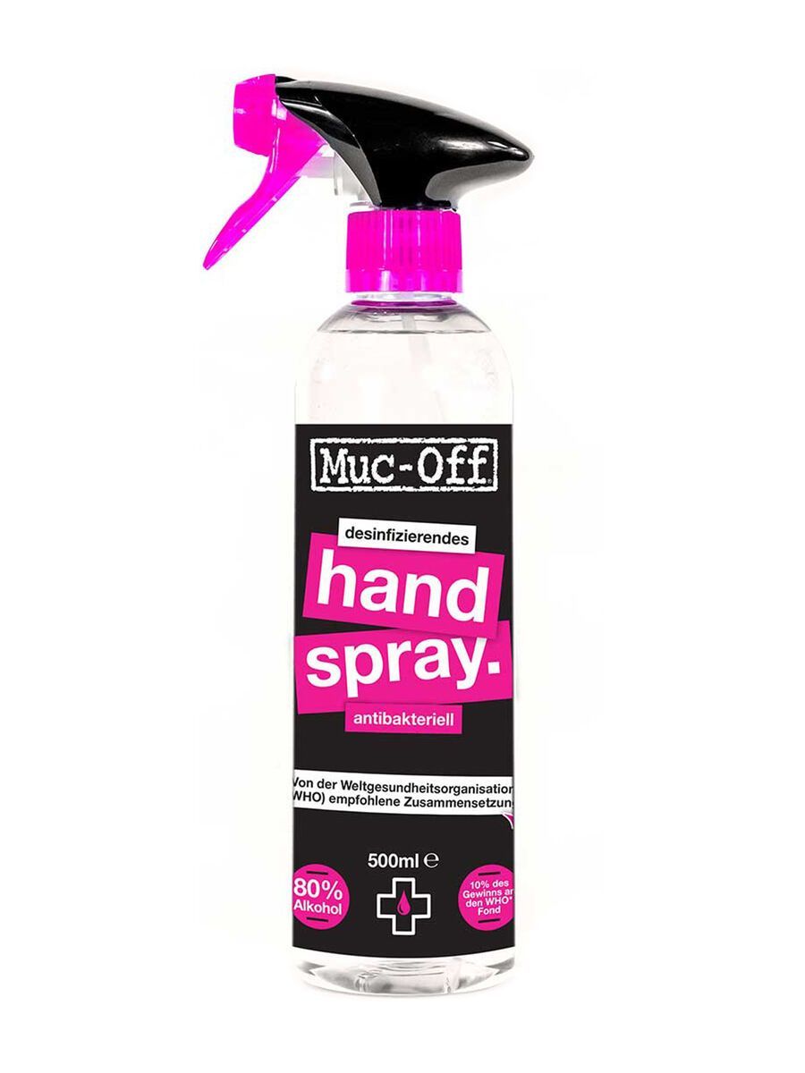 Muc-Off Antibacterial Sanitising Hand Spray - 500 ml - Bild 1