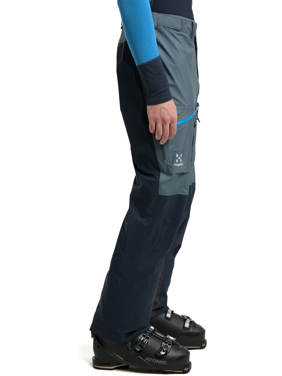 Haglöfs Vassi Touring GTX Pant Men, steel blue/tarn blue - Bild 4