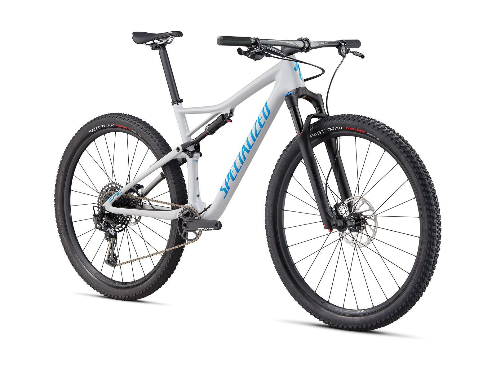 Specialized Epic Comp Carbon, gloss dove grey blue ghost pearl/pro blue - Bild 2