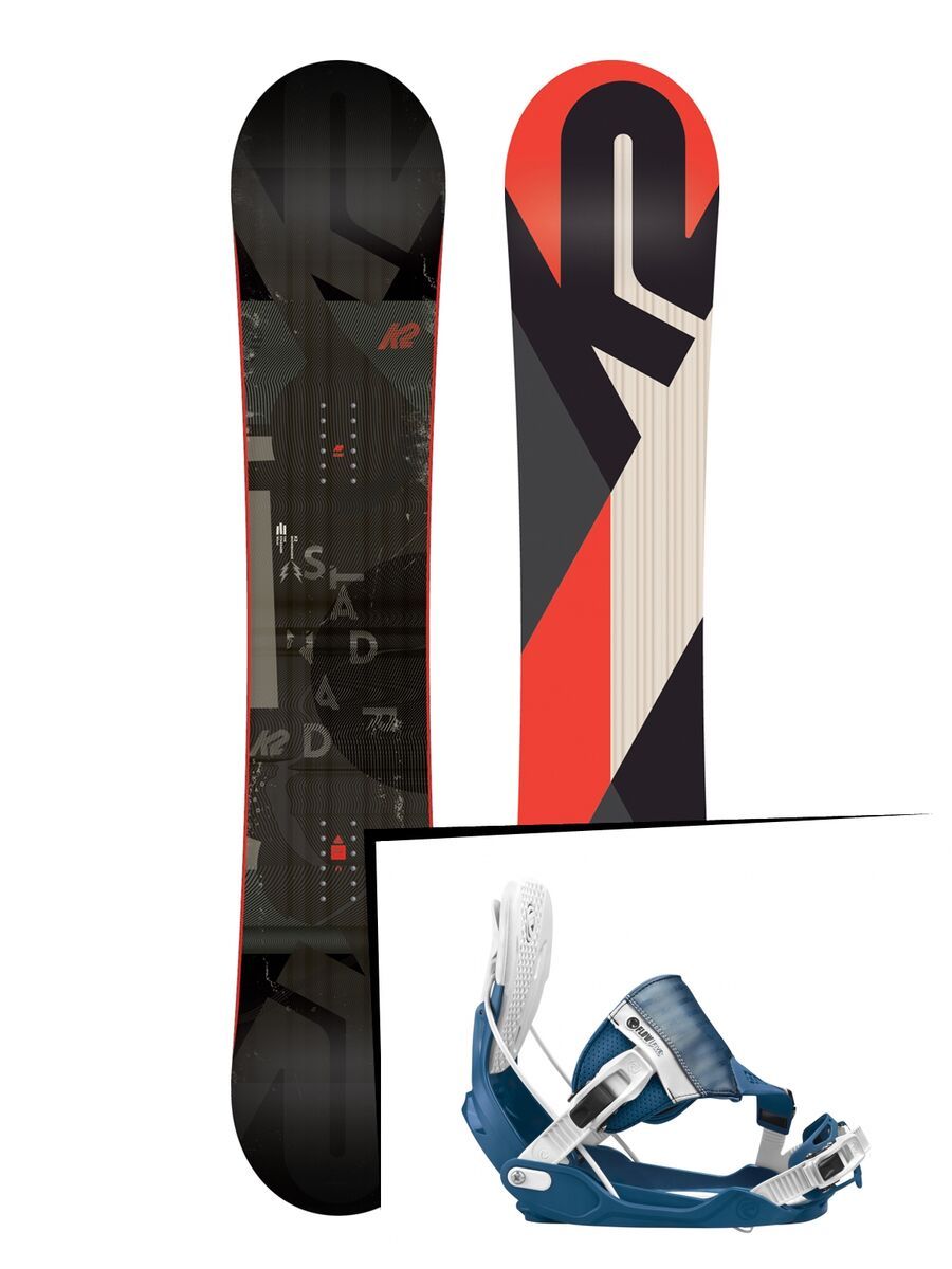 Set: K2 Standard Wide 2018 + Flow Five Hybrid blue - Bild 1