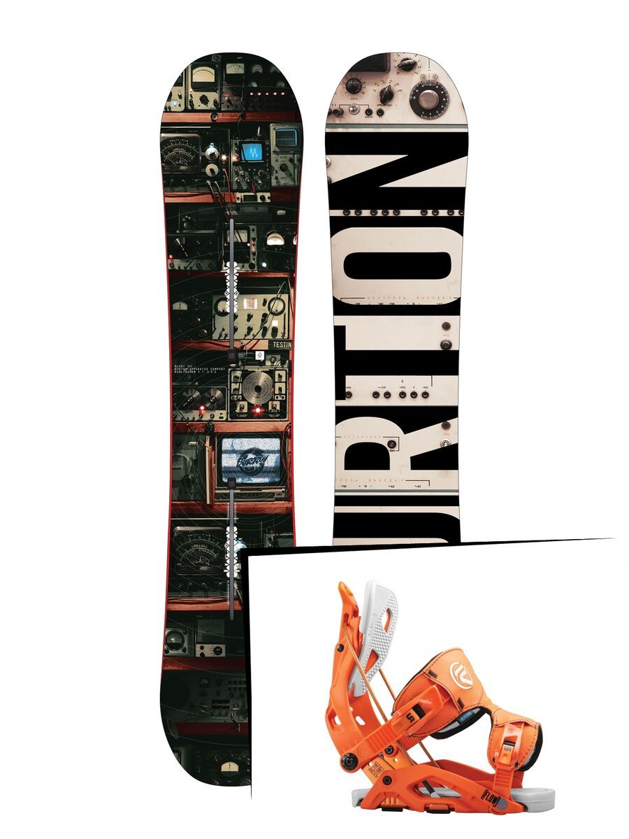 Set: Burton Blunt 2017 + Flow Fuse (1513145S) - Bild 1