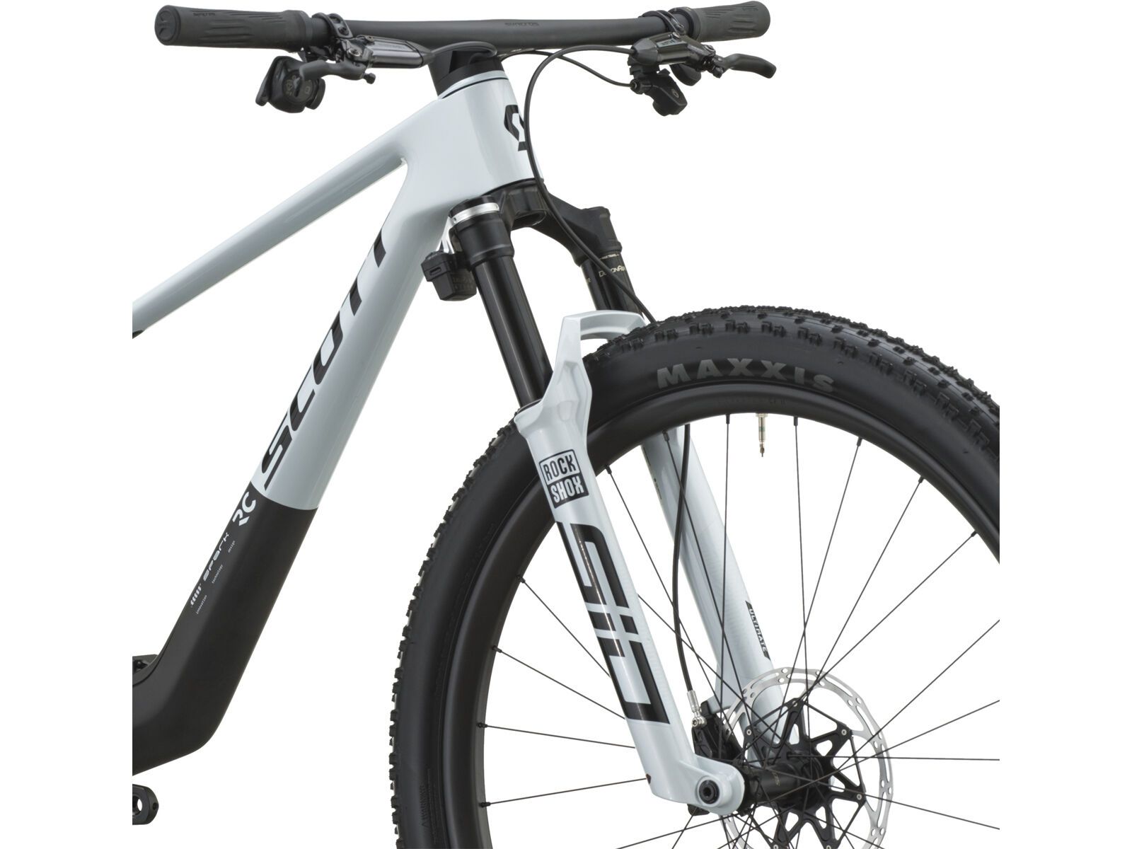 Scott Spark RC World Cup, cumulus white/carbon black - Bild 5