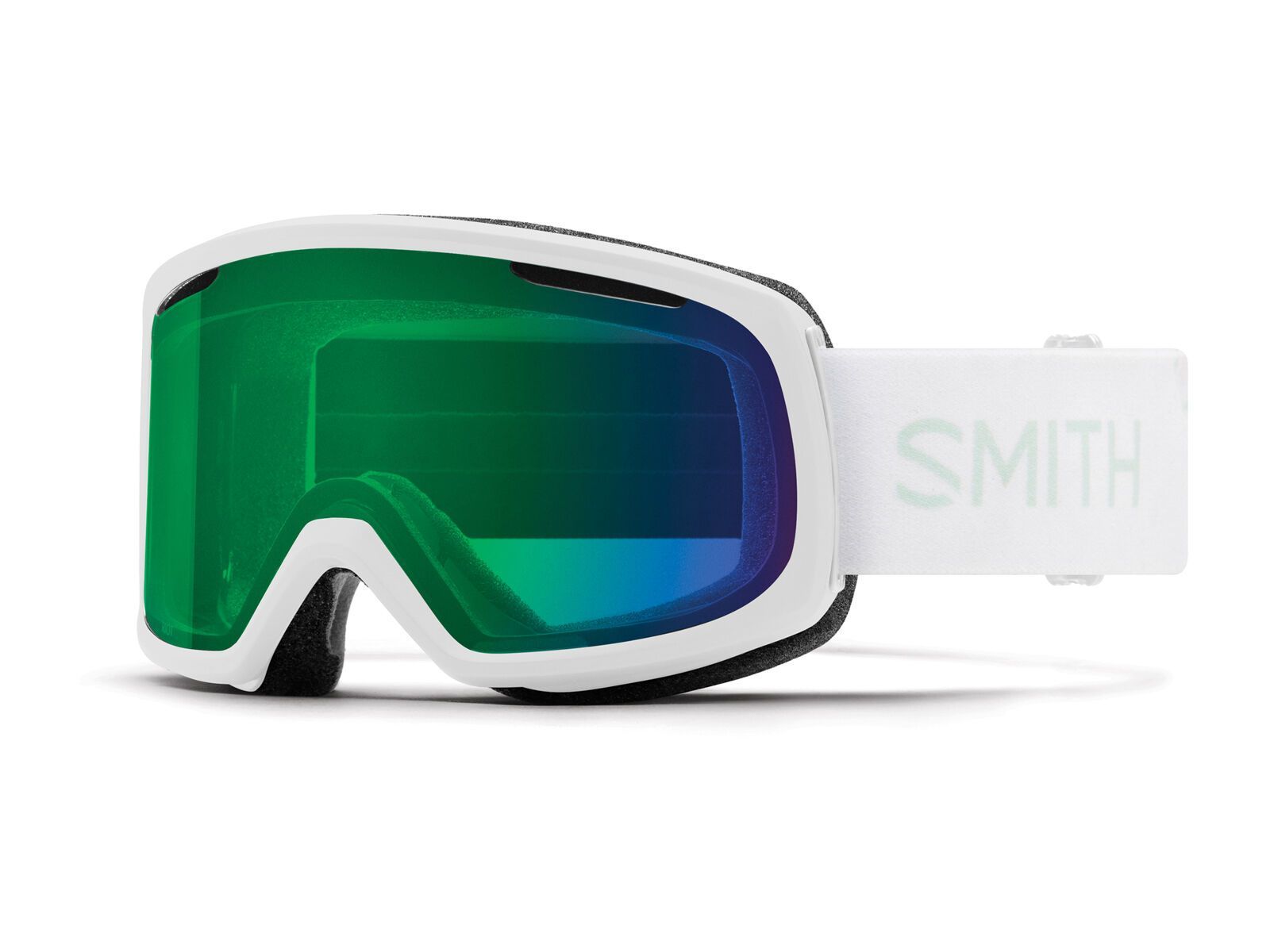 Smith Riot inkl. WS, white stratus/Lens: chromapop everyday green mirror - Bild 1