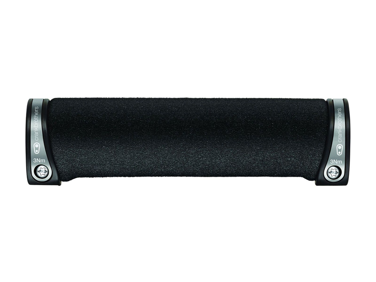 Crankbrothers Cobalt Lock-On Griff, schwarz/silber - Bild 1