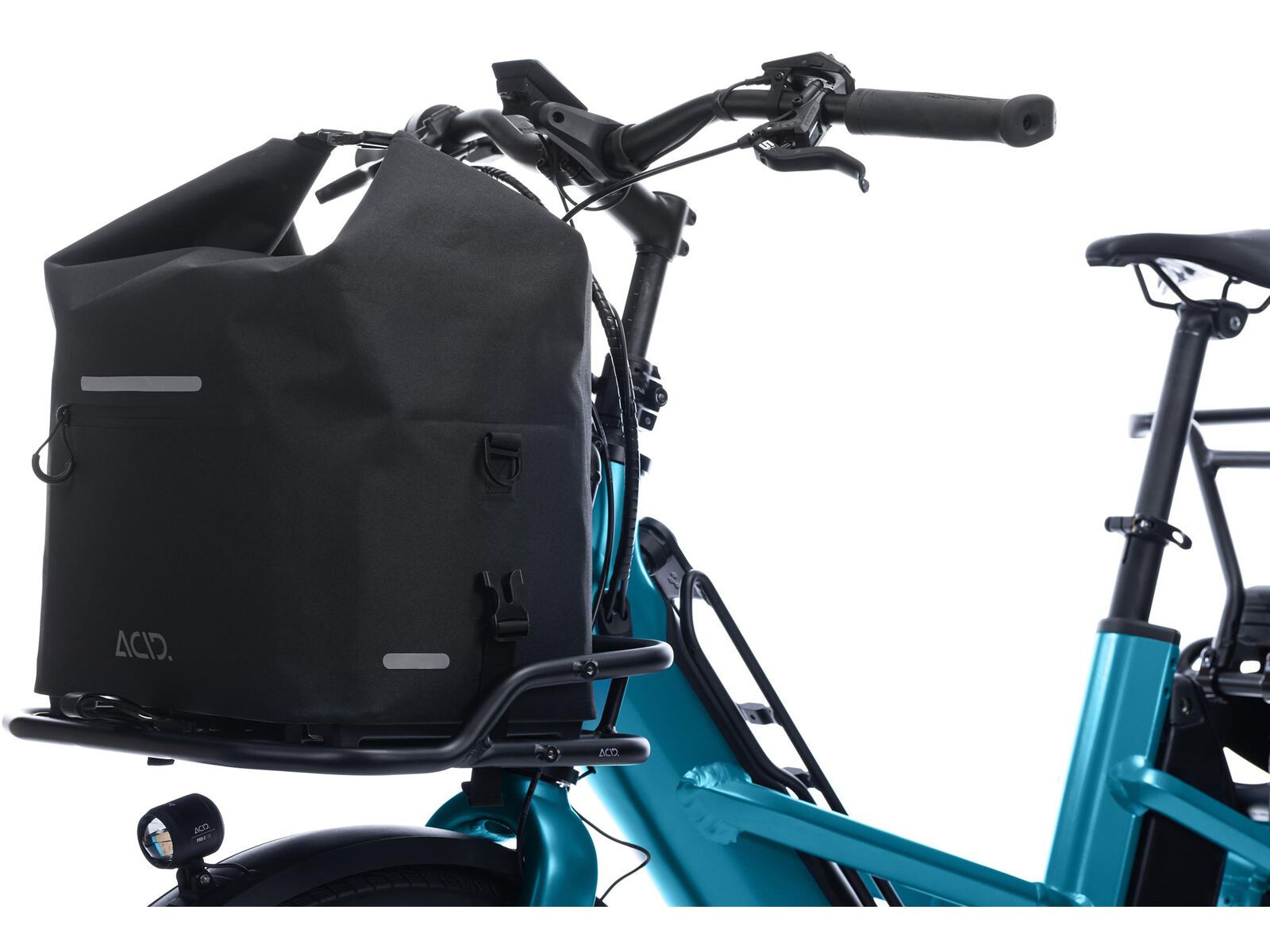 Cube Acid Frontgepäckträgertasche Pro 40 HIC RILink, black - Bild 4