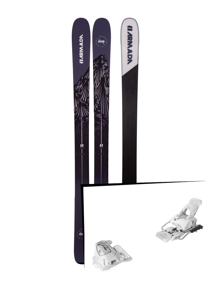 Set: Armada Invictus 108 Ti 2019 + Tyrolia Attack² 12 GW matt white - Bild 1