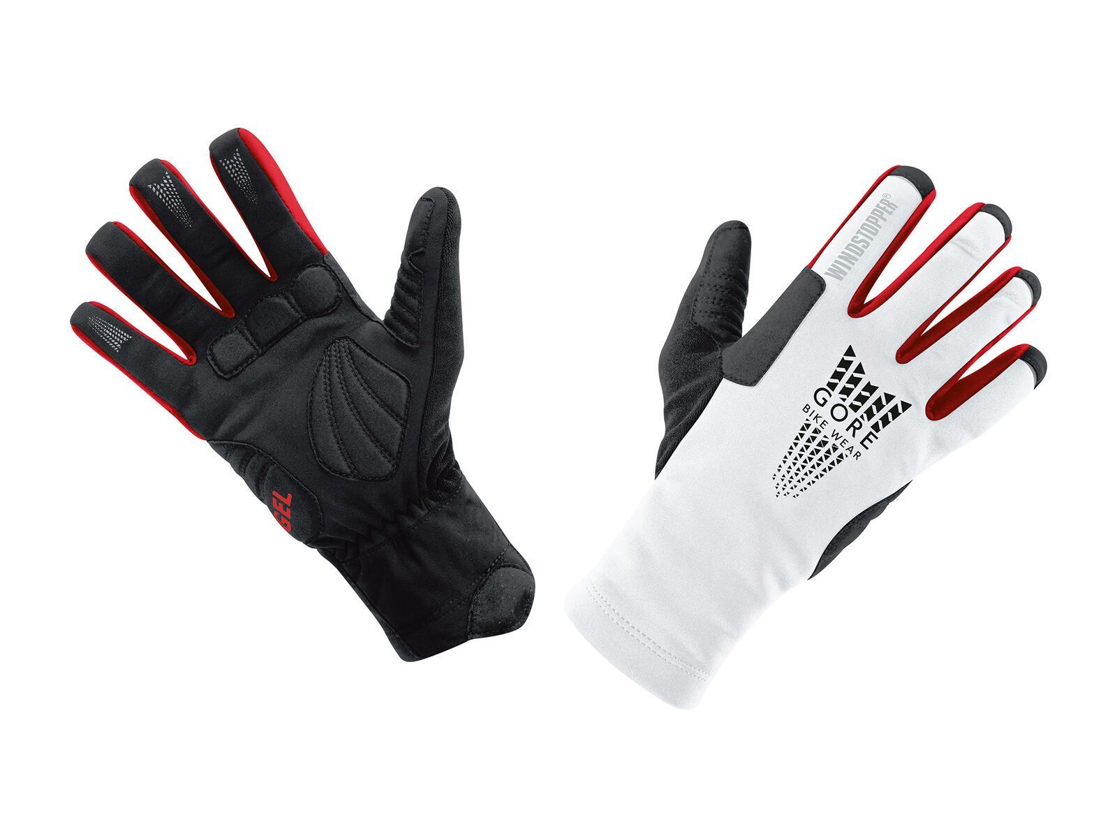 Gore Bike Wear Xenon Windstopper SO Thermo Handschuhe, white black - Bild 1