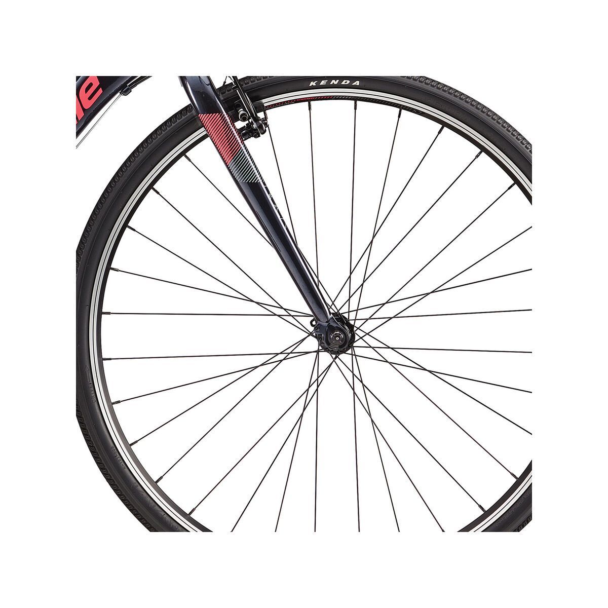 Cannondale Quick 7 Women's, midnight blue w/ acid strawberry and stealth grey, reflective detail, gloss - MD - Bild 2