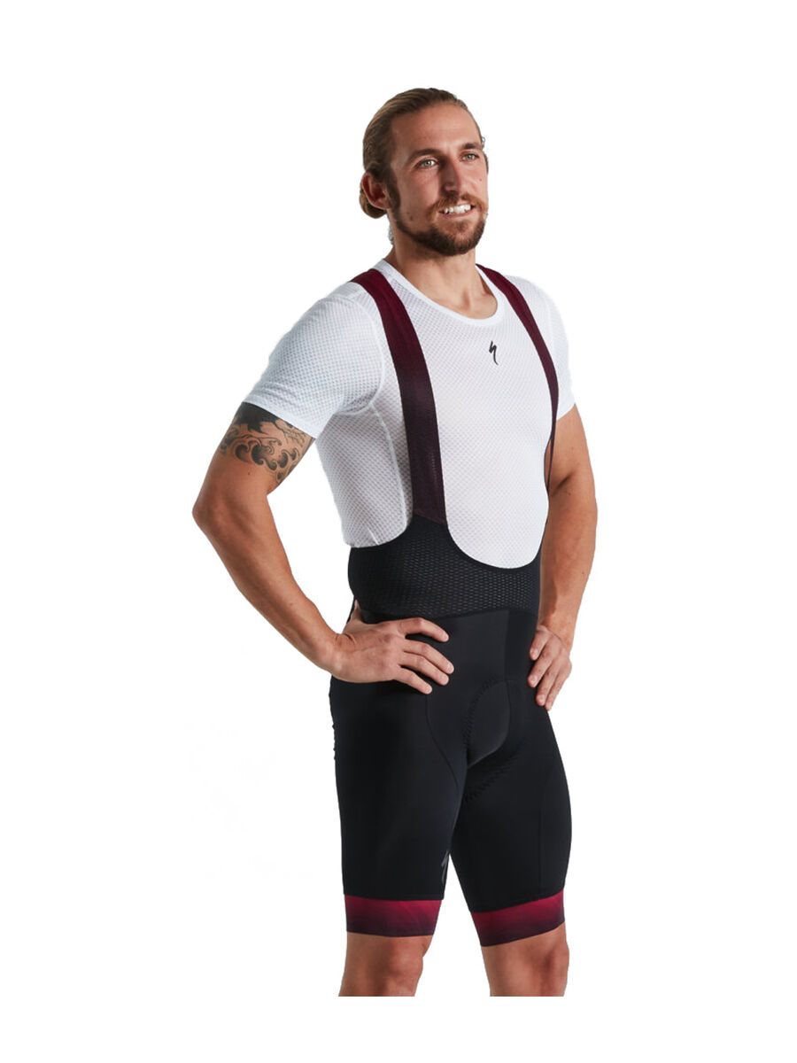 Specialized SL Bib Short, black/ruby wine - Bild 1