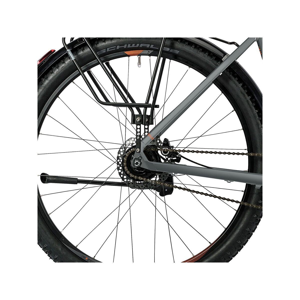 Cube Travel Pro Trapeze, grey black spicy orange - Bild 4